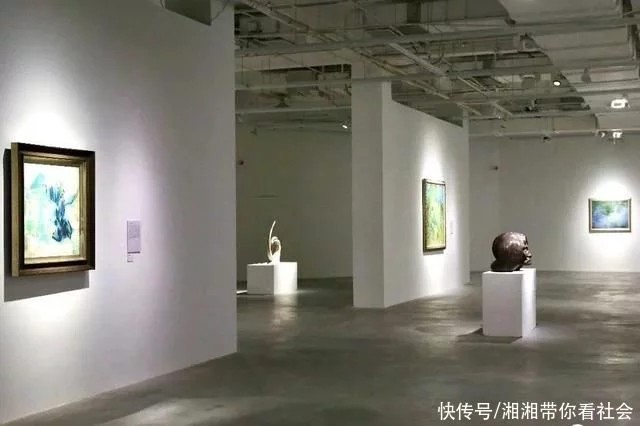 「镇馆之宝」上海油画雕塑院美术馆馆藏--吴大羽名作《公园的早晨》